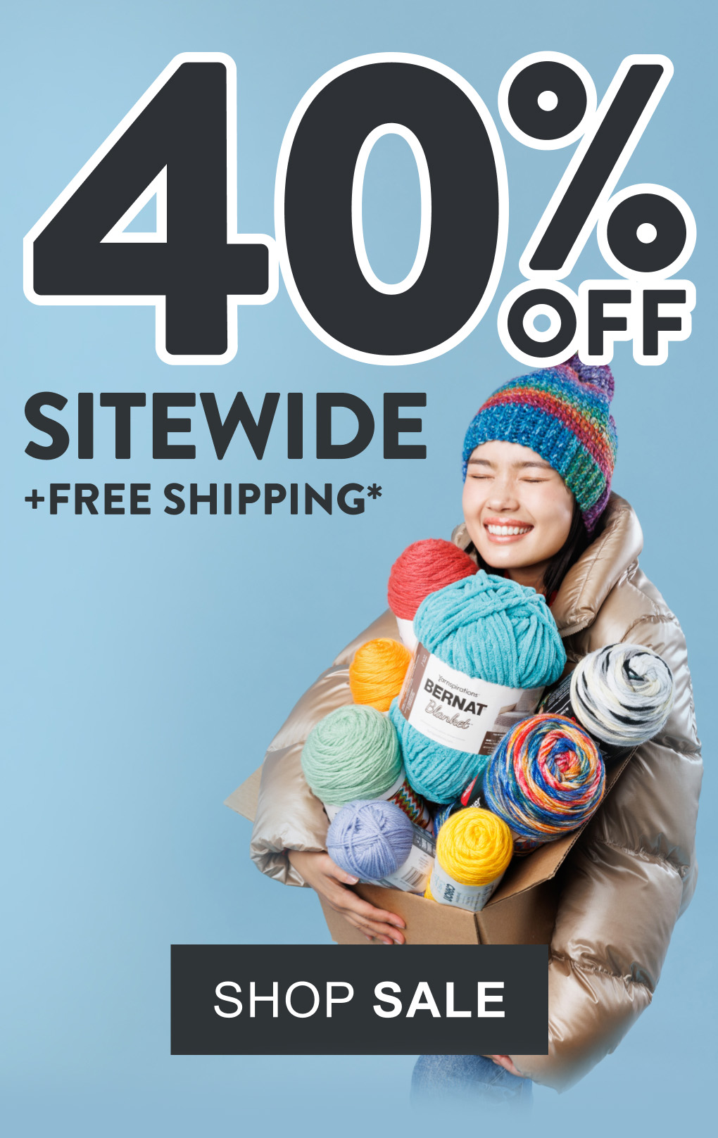 Brrr...the winter sale is here! Save 40% Off Sitewide + Free Shipping with Minimum Spend