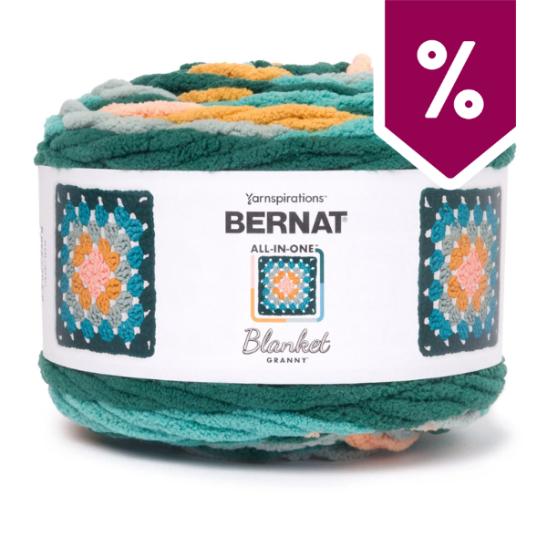 Shop Bernat All In One Blanket Granny