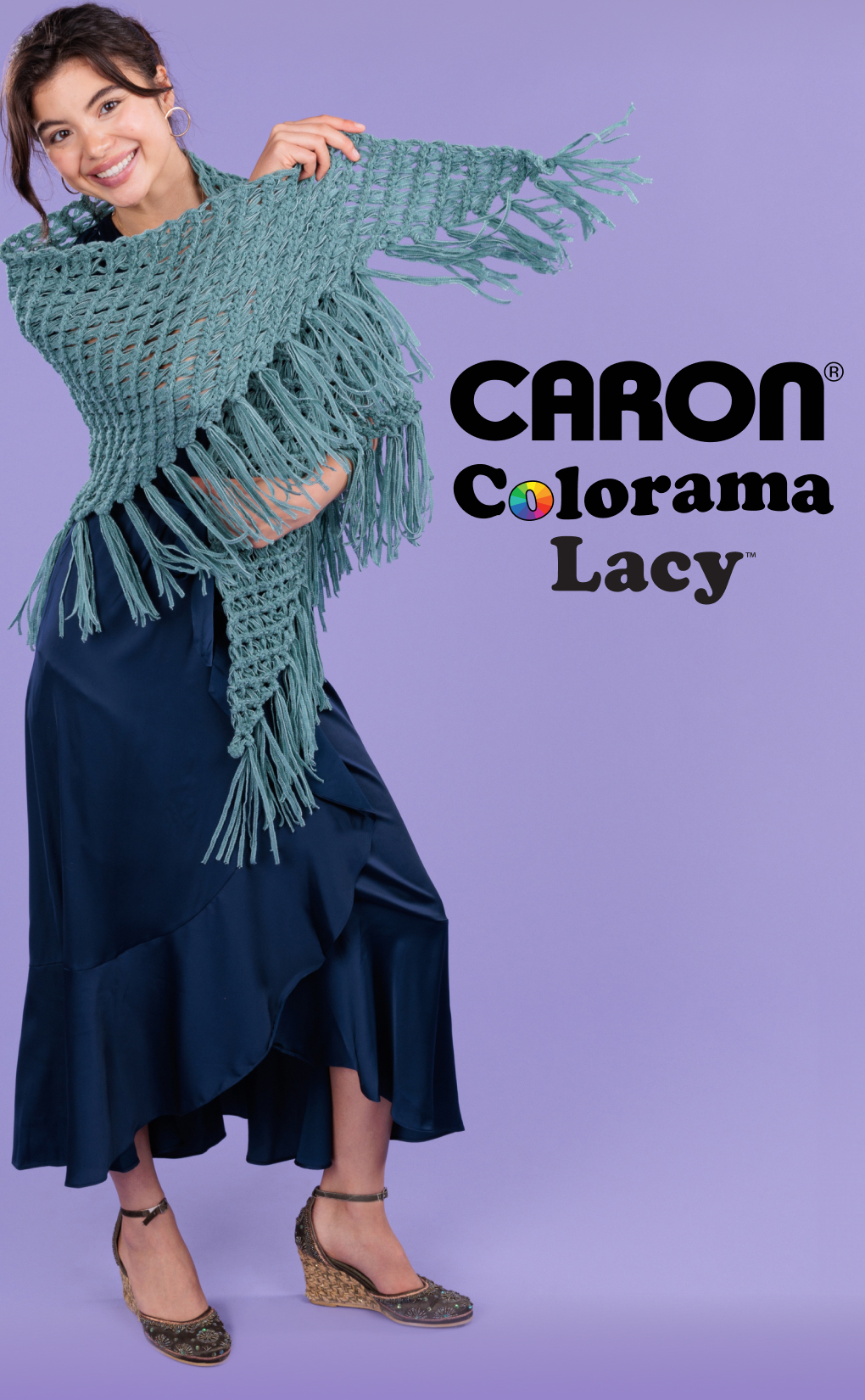 NEW Caron Colorama Lacy Yarn