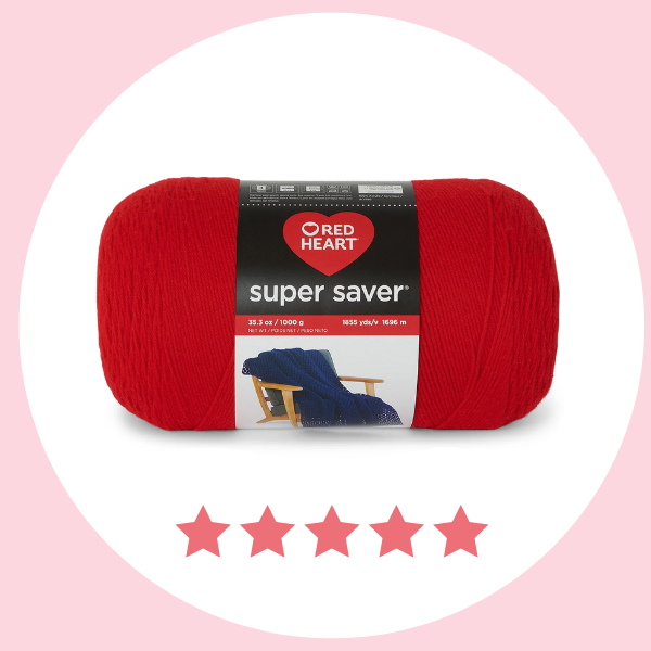 Save 40% Off Red Heart Super Saver 1000G