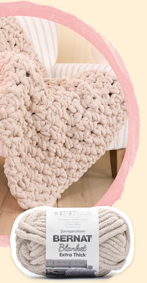 Massive Moss Stitch Crochet Blanket