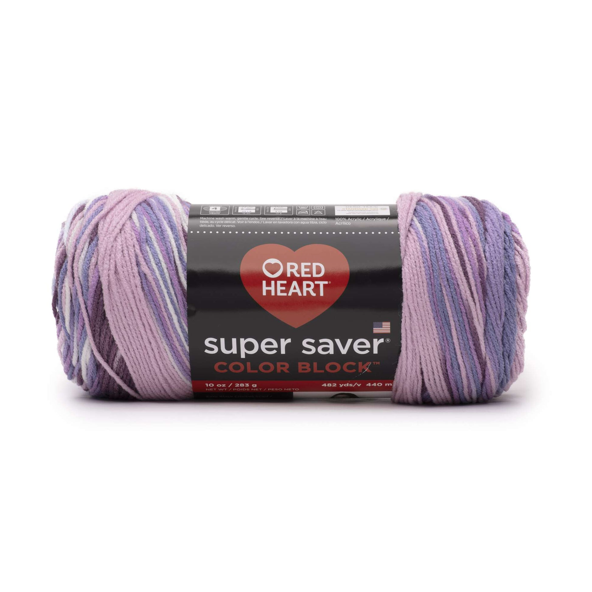 Red Heart Super Saver Color Block