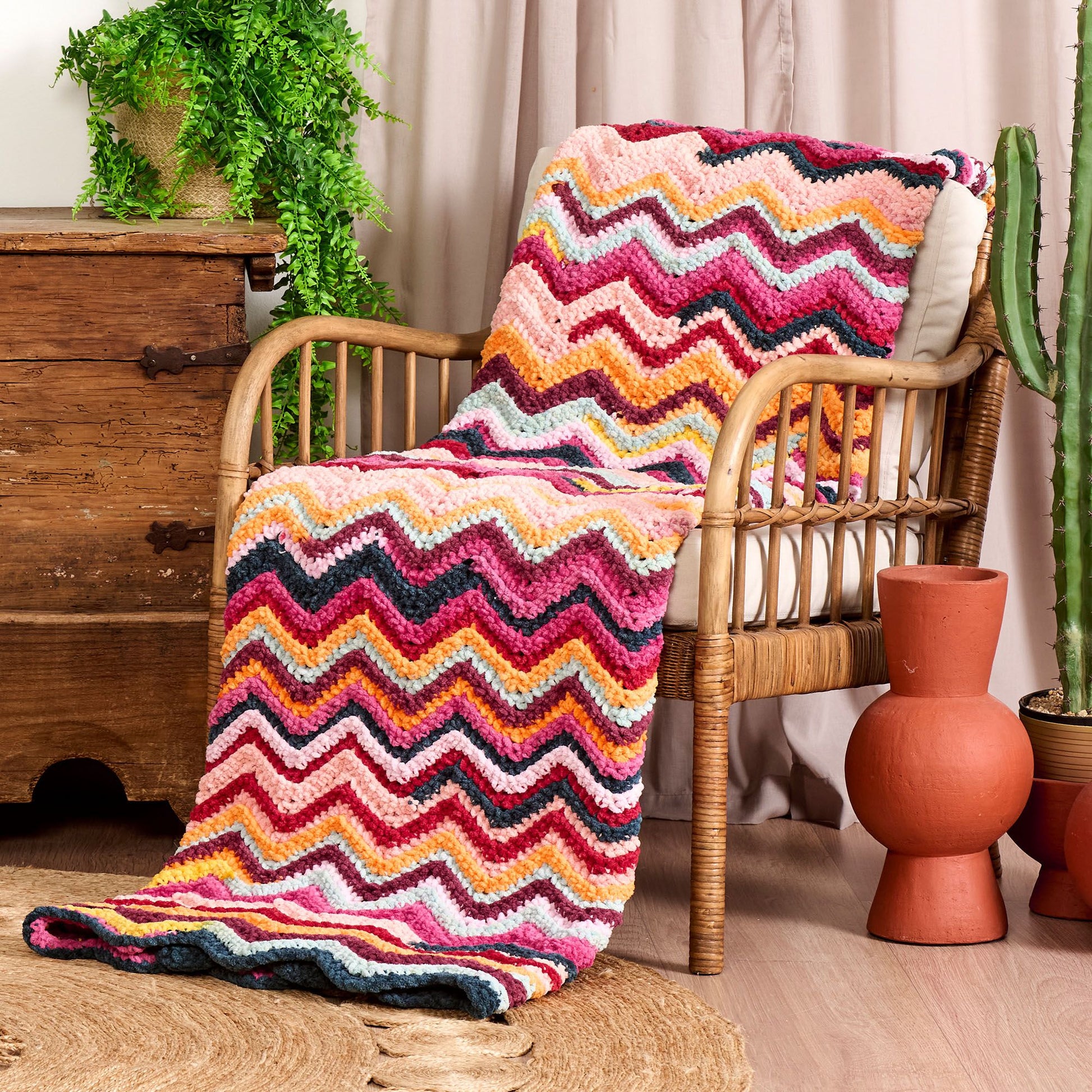 Free Patchwork Crochet Blanket Pattern