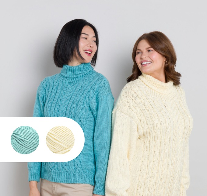 Knit Cabled Pullover Pattern