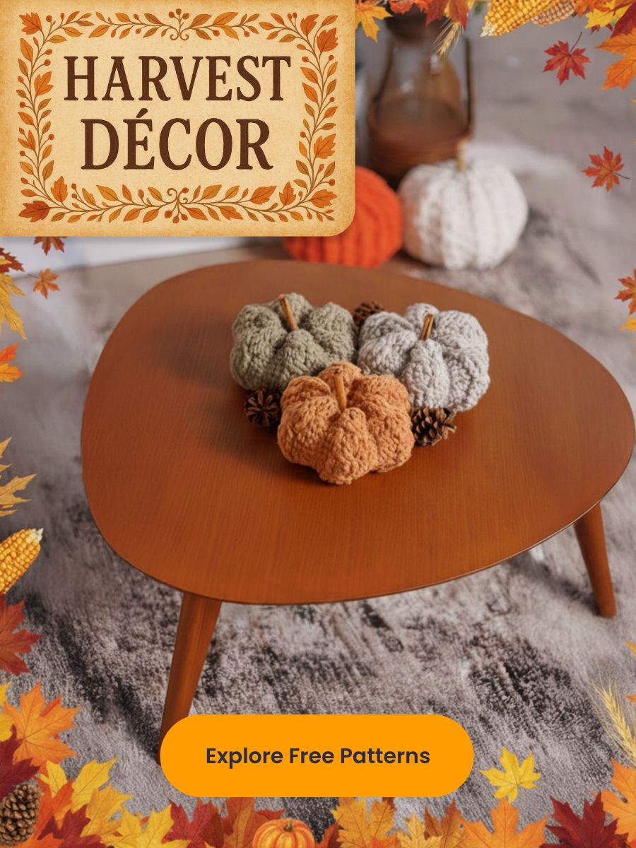 Free Fall Home Décor Pattern Roundup