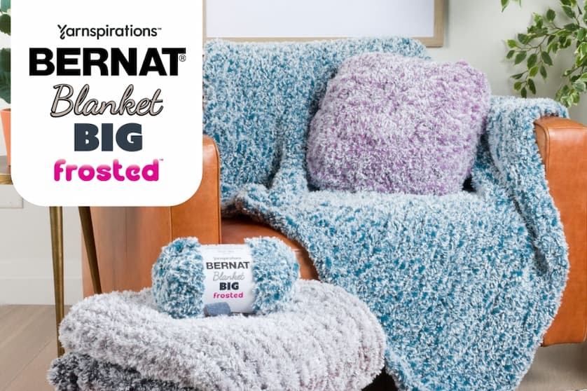 Bernat Blanket Big Frosted yarn
