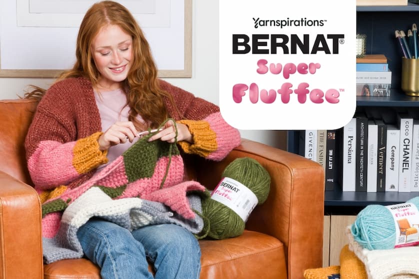 Bernat Super Fluffee yarn
