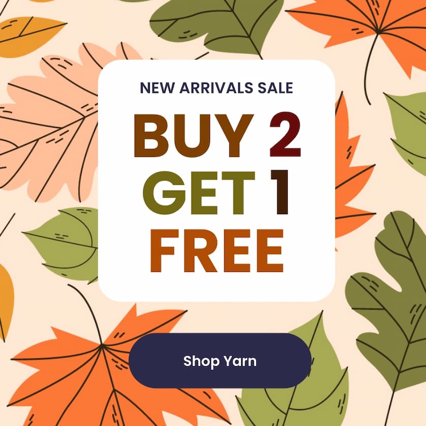 Buy 2 Get 1 Free - Shop New Yarns