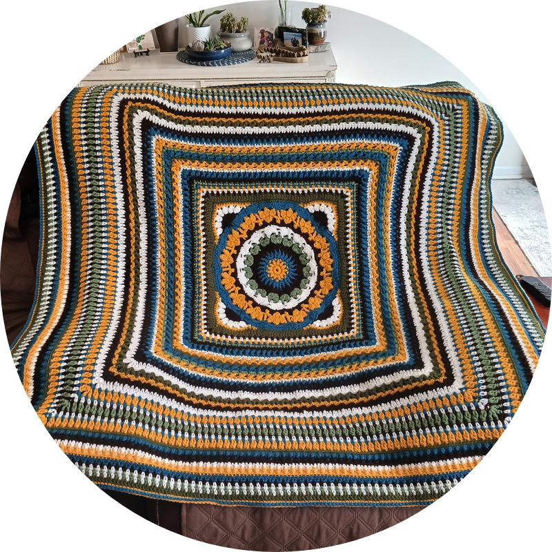 Study of Reality Crochet Blanket Pattern