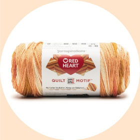 Red Heart All In One Quilt Motif - 30% Off