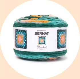 Bernat All In One Blanket Granny