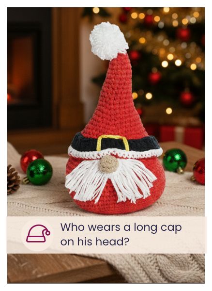 Lily Crochet Gnomes Family of Five Pattern