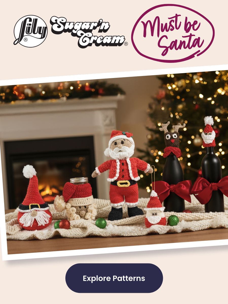 Free Must Be Santa Pattern Roundup