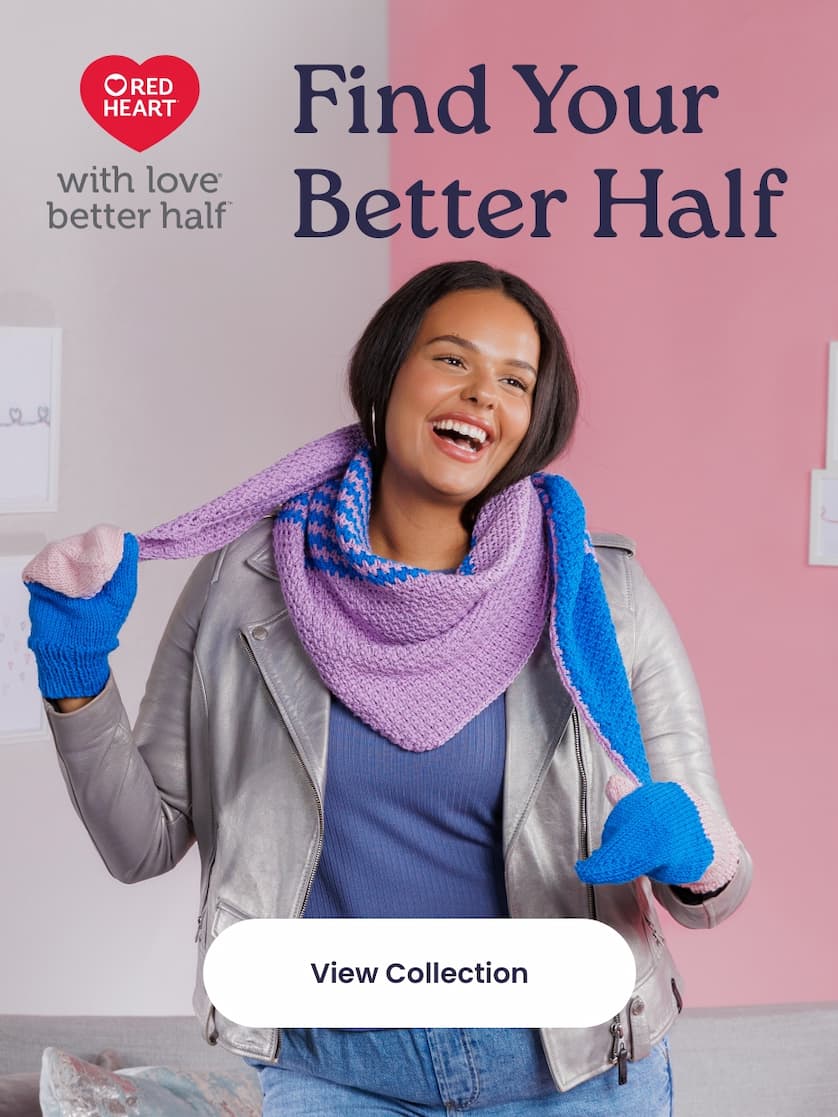 Red Heart With Love Better Half Yarn