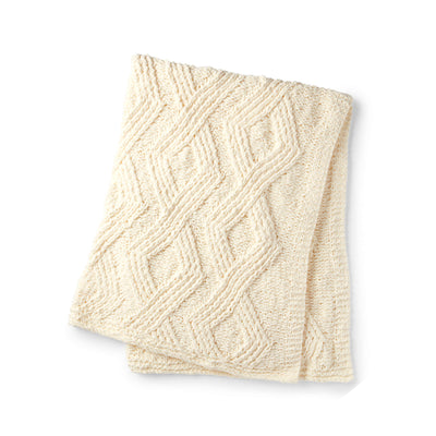 Twisted Stitch Knit Blanket Pattern