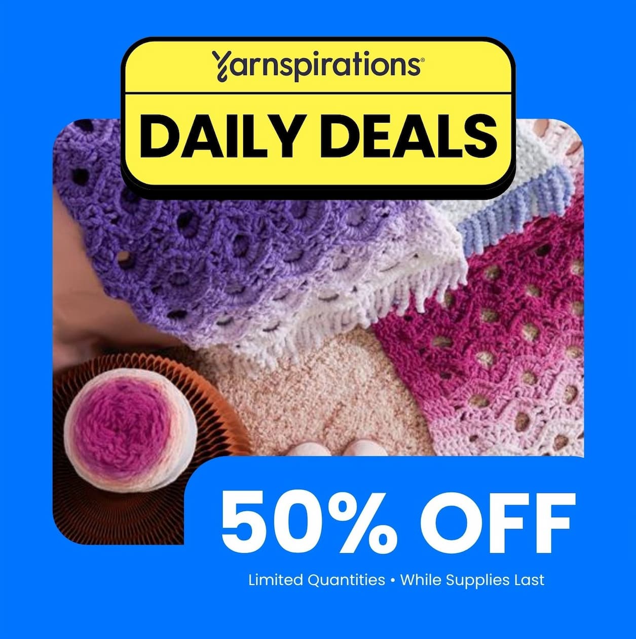 50% Off Perfect Phasing Yarns