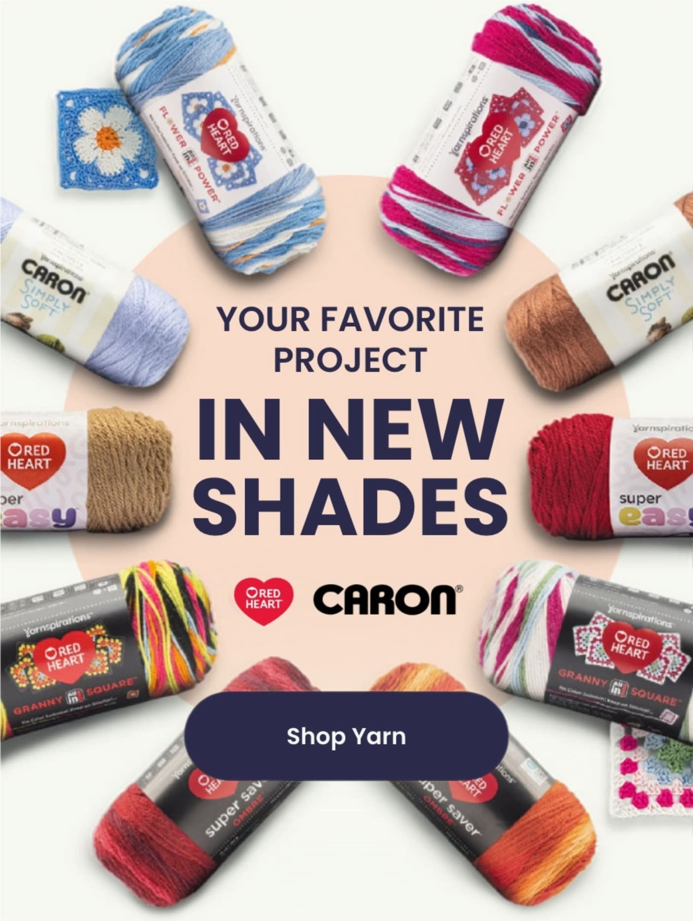 Your Favorite Yarns in New Shades