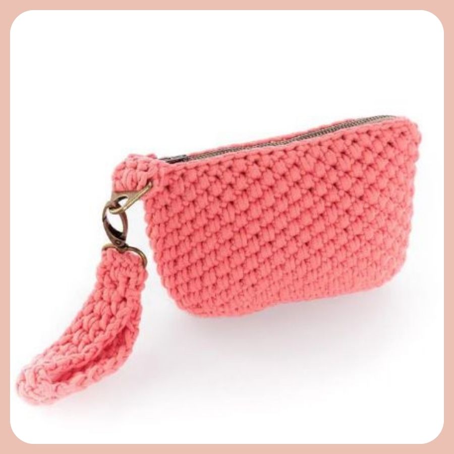 Crochet Small Essential Pouch