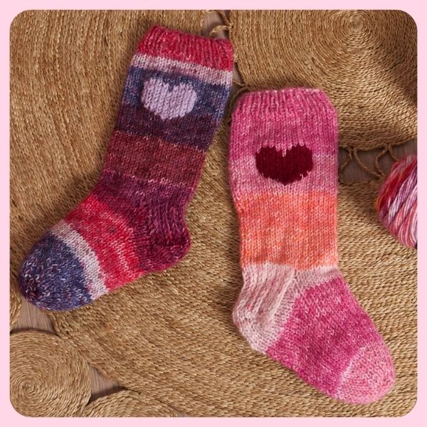 Lovely Slouchy Knit House Socks Pattern