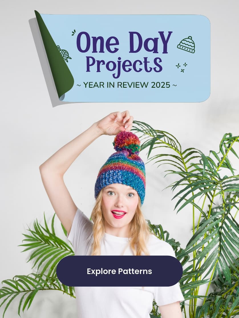 Free Year In Review - One Day Project Pattern Roundup