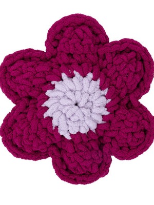 Free Extra Chunky Flower Pillow Pattern