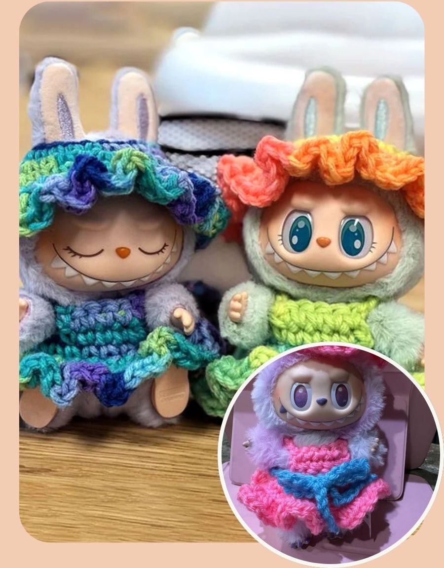 Free Crochet Lafroufrou Hat and Dress Pattern