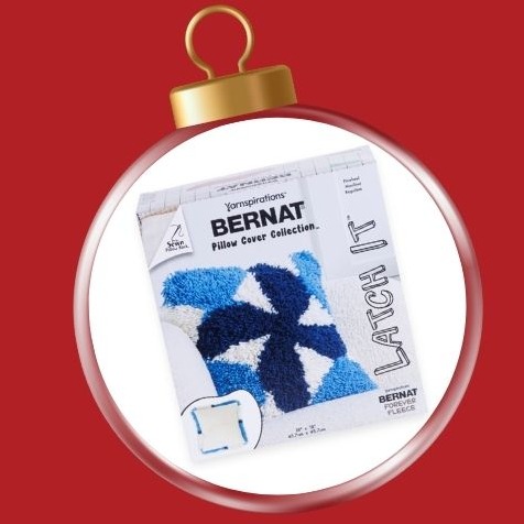 Bernat Latch It Kit - Fleece Pillow