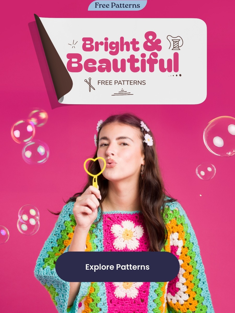 Year In Review | Bright & Beautiful Free Pattern Collection