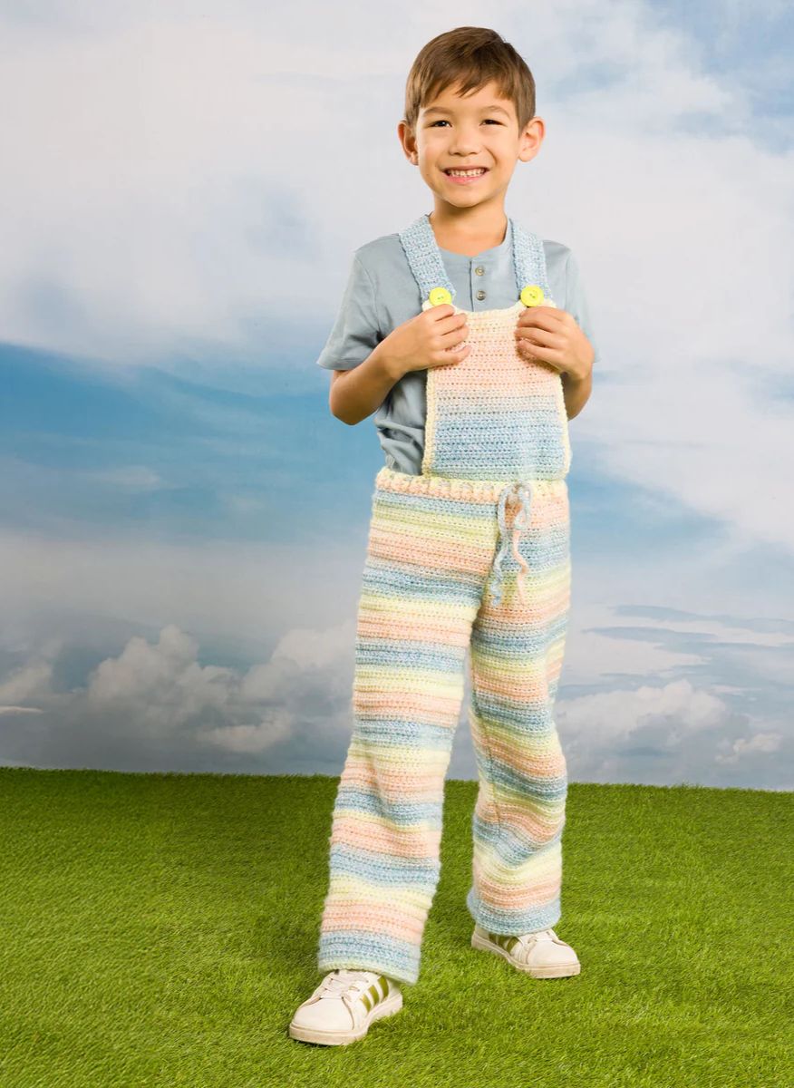 Free Crochet Kid's Overalls Pattern