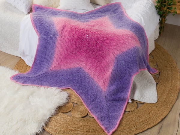 Free You're A Star Crochet Blanket Pattern
