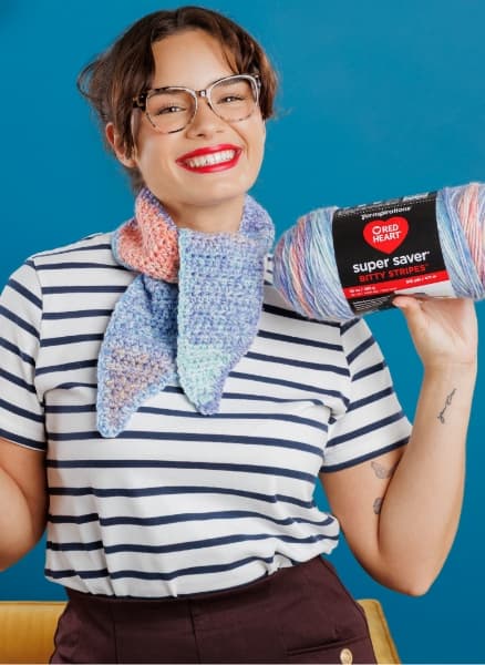 Free Fine Line Crochet Scarf Pattern