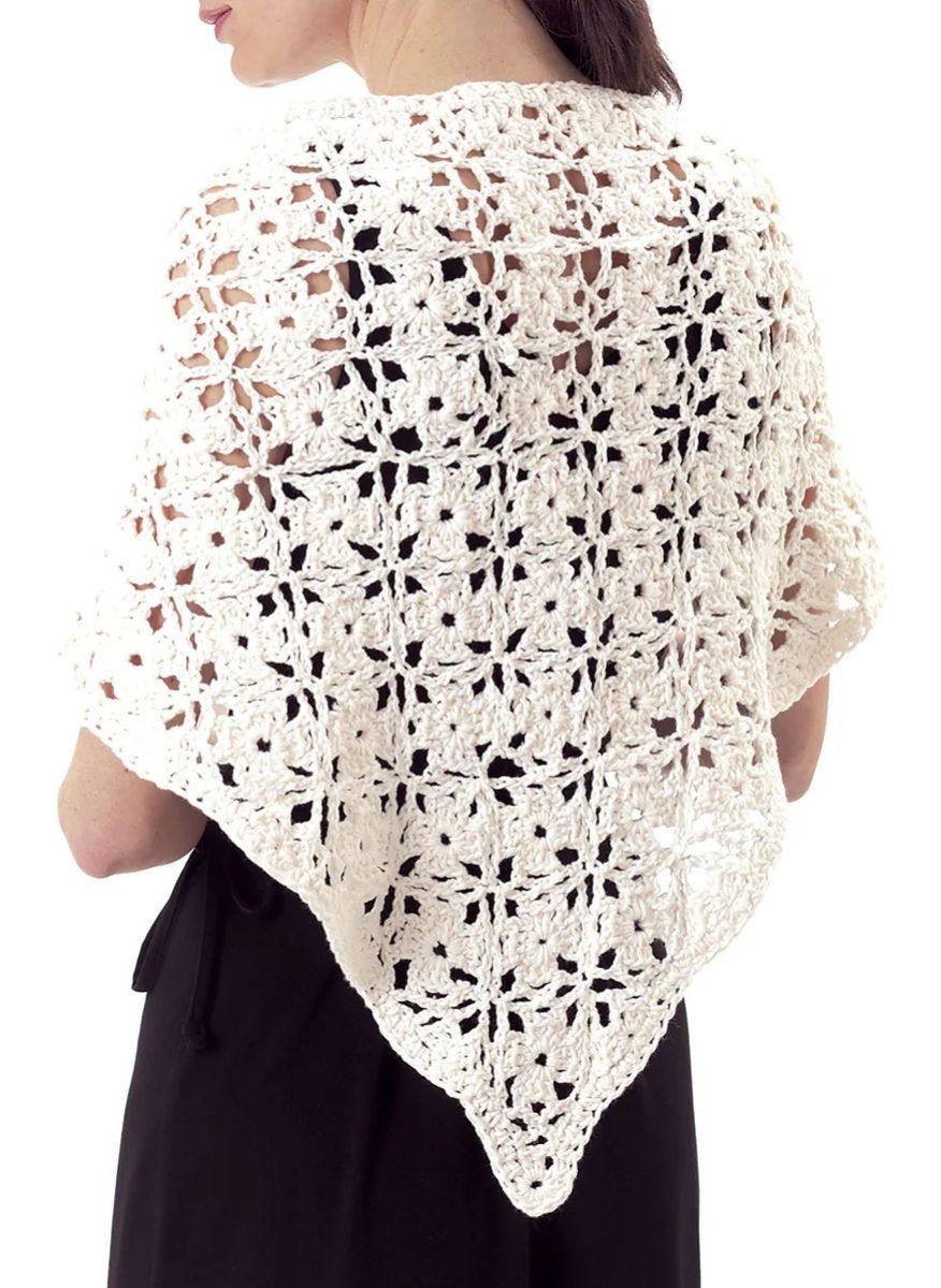 Free Floral Shawl Pattern