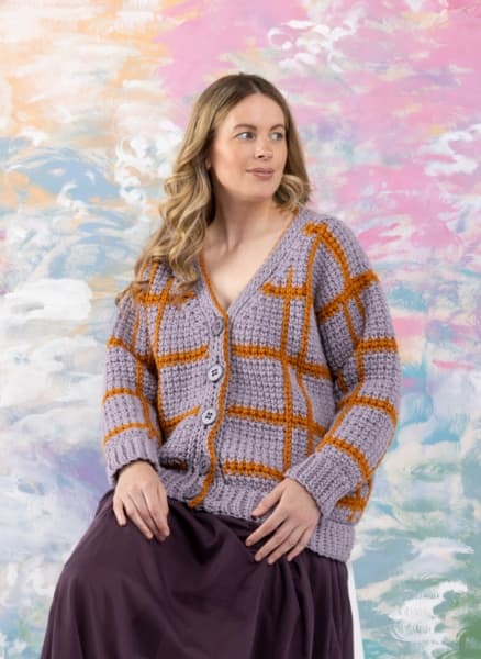 Free Crochet Campus Cardigan Pattern