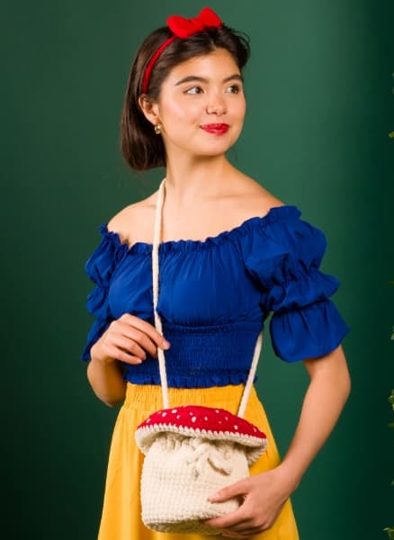 Free Bag of Mushroom Crochet Purse Pattern