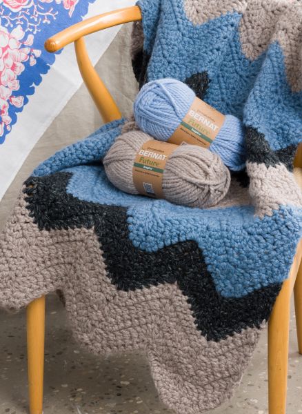 Free Crochet Mountain Mist Throw Pattern