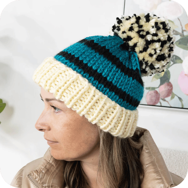 Free The Homeroom Knit Hat Pattern