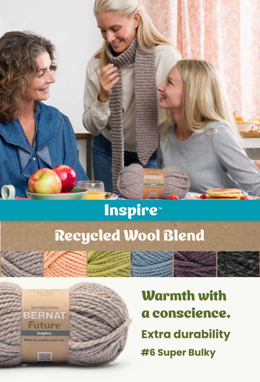 Bernat Inspire - Recycled Wool Blend