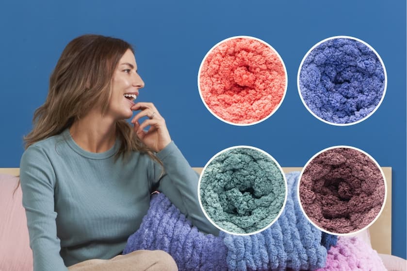 Bernat Blanket Extra Thick Perfect Phasing Yarn