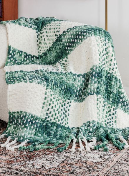 Free EZ Woven Blocks Blanket Pattern