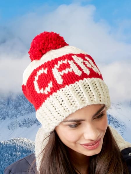 Free State Your Nation Knit Hat Pattern