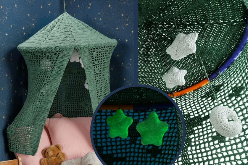 Free Crochet Constellation Canopy Pattern