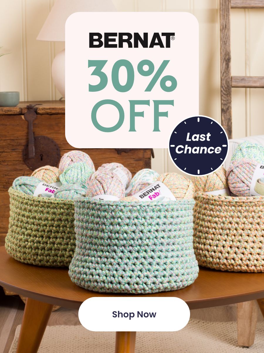 Snuggle and Save on Bernat!