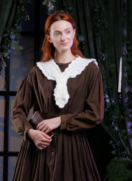 Caron Crochet Sailor Collar