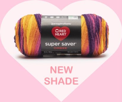 Red Heart Super Saver Ombre Yarn
