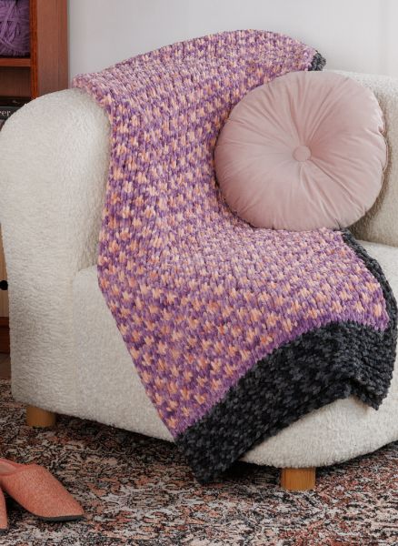 Free Twinkle Twinkle Mosaic Knit Blanket Pattern