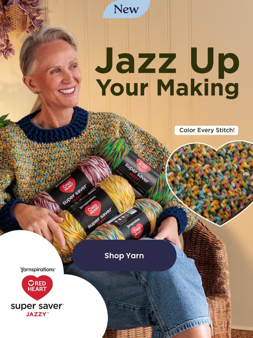  Red Heart Super Saver Jazzy Yarn