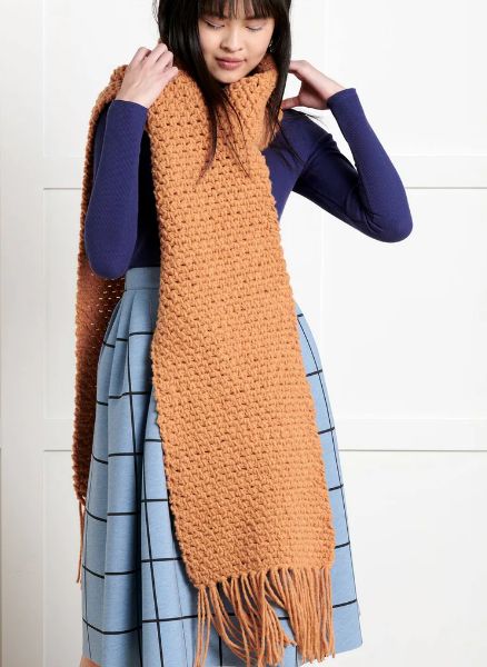 Free Cozy Wraps Crochet Scarf Pattern