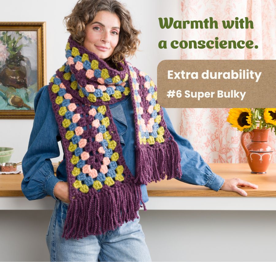 Free Roundabout Crochet Scarf Pattern