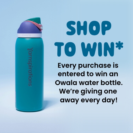Every purchase is entered to win an Owala water bottle.