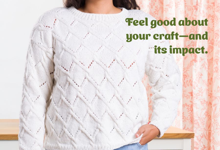 Free Nicole's Trellis Cables Knit Pullover Pattern